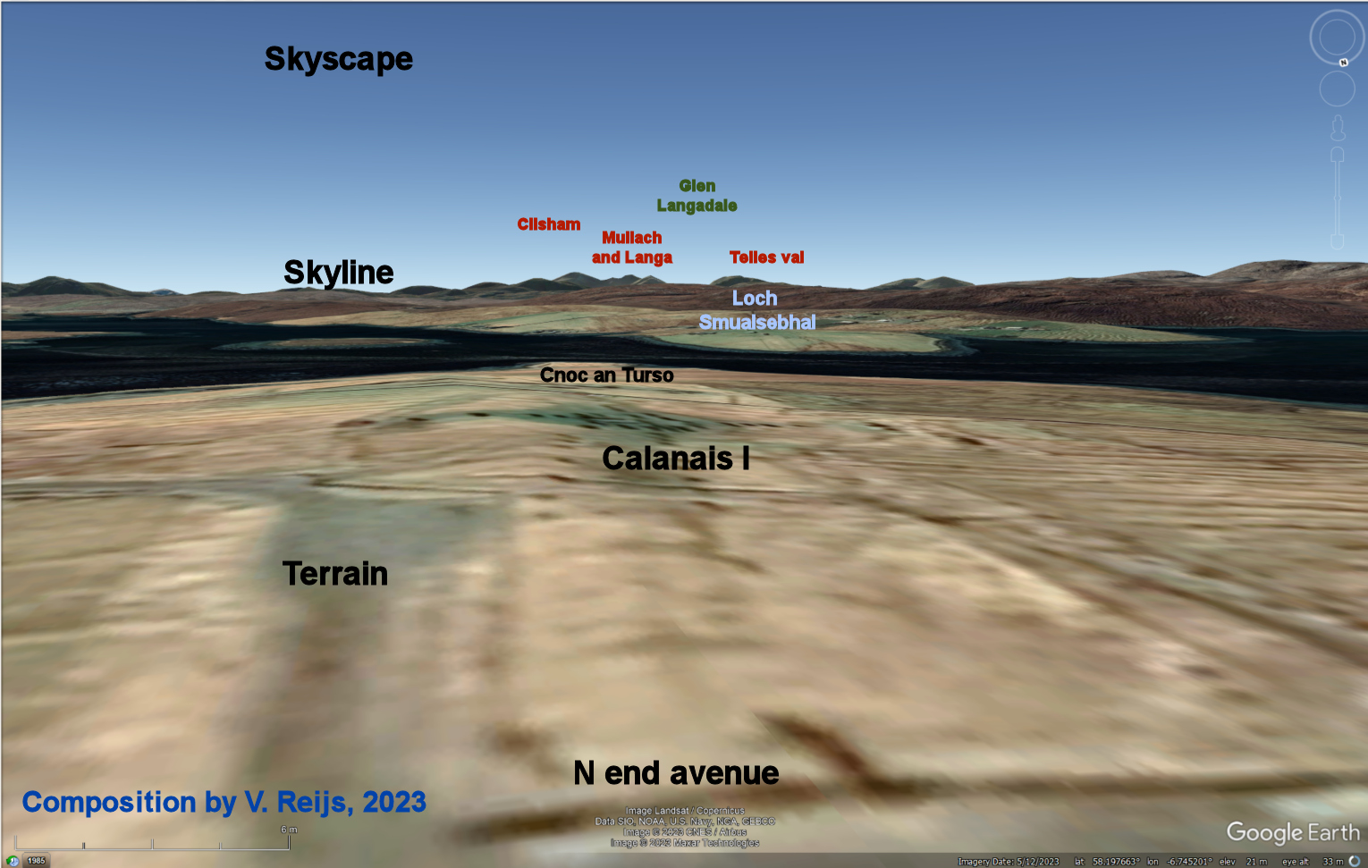 Overview of Calanais I