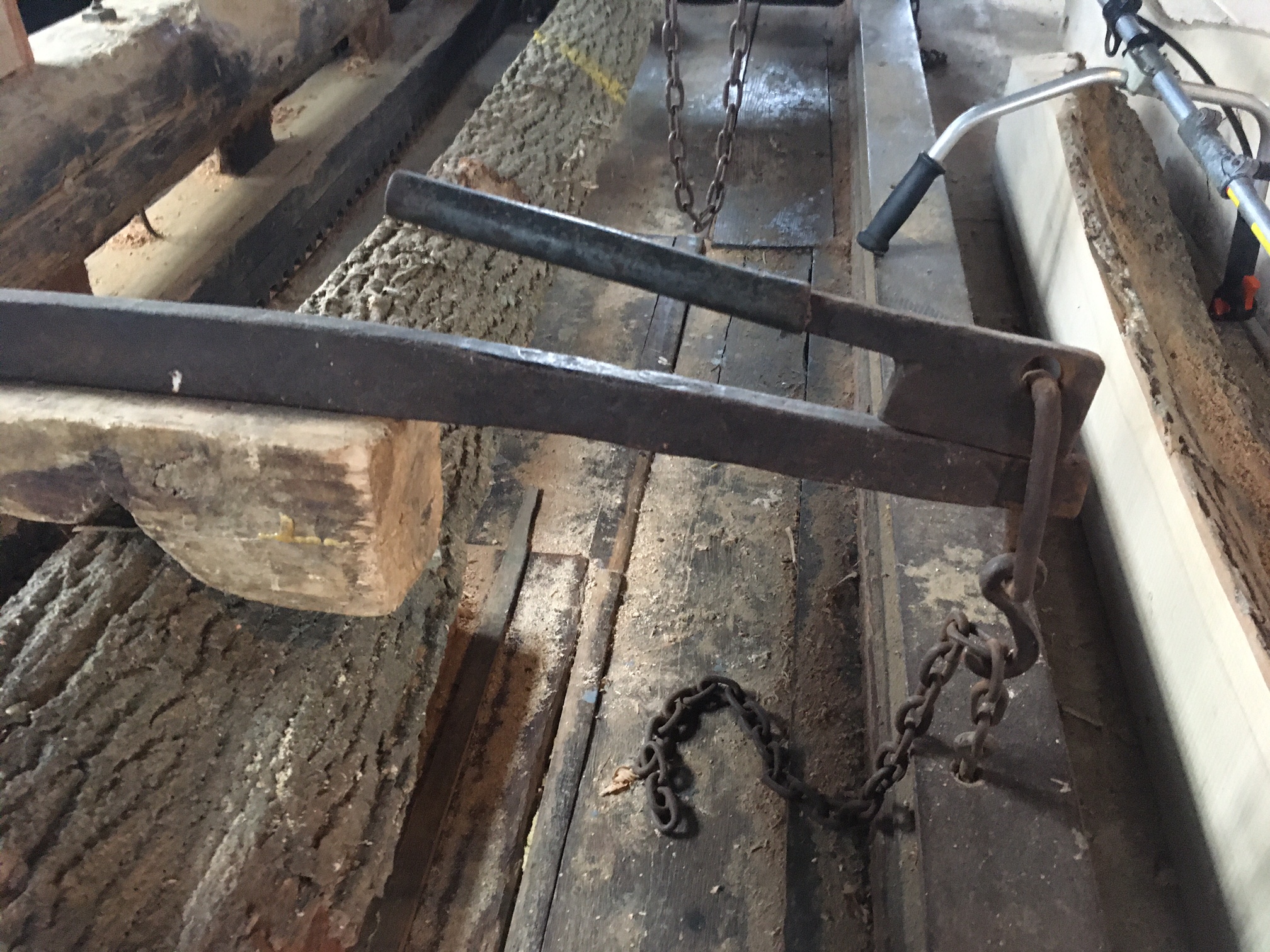 Ijzeren blakijzer spanner