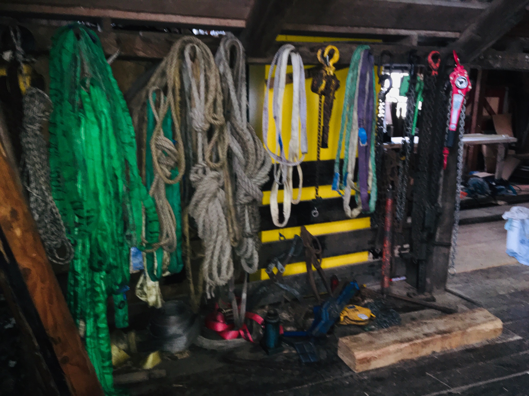 Touwen,
          stroppen